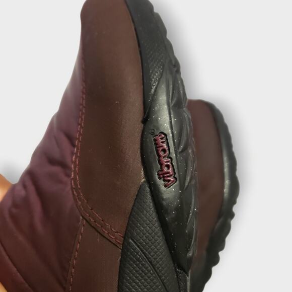 NWOT Merrell Womens Frost Glove Insulated Boots Port Royale Purple Sz 9.5 Winter - Picture 12 of 15